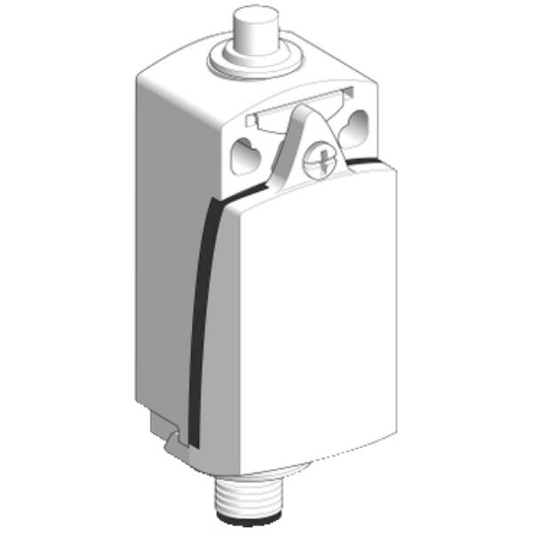 Limit switch, Limit switches XC Standard, XCKD, metal end plunger, 1NC+1 NO, snap, M12 - Telemecanique Sensors - XCKD2110M12