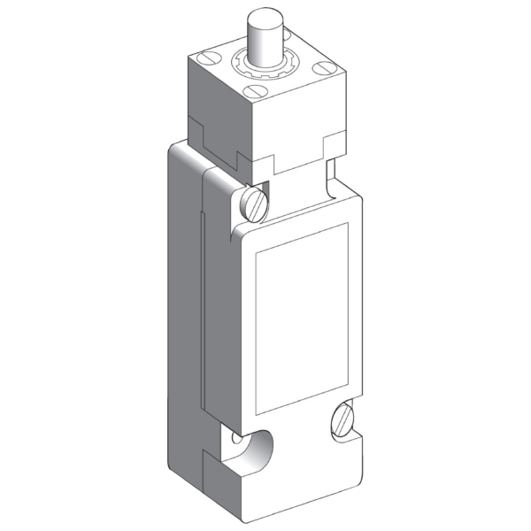 Limit switch, Limit switches XC Standard, XCKJ, metal end plunger, 1C/O, snap action, M20 - Telemecanique Sensors - XCKJ1161H29