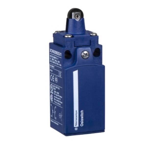 limit switch XCKN - plastic roller plunger - 1NC+1NO - snap - Pg11 - Telemecanique Sensors - XCKN2102G11