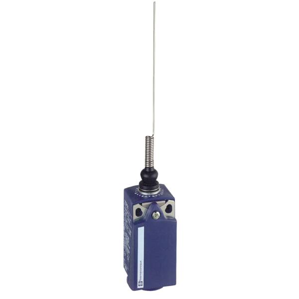 limit switch XCKP - cat's whisker - 1NC+1NO - snap - M12 - Telemecanique Sensors - XCKP2106M12