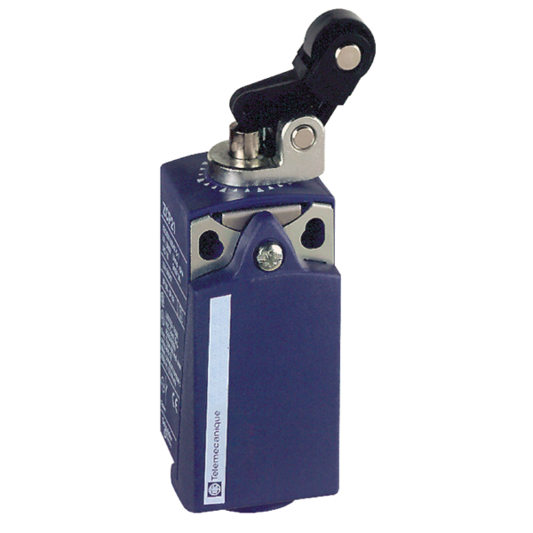 limit switch XCKP - th.plastic roller lever plung. Ver - 1NC+1NO - snap - 1/2NPT - Telemecanique Sensors - XCKP2127N12