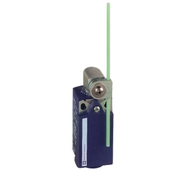 Limit switch, Limit switches XC Standard, XCKP, glass fiber round rod lever 3 mm, 1NC+1 NO, snap, M16 - Telemecanique Sensors - XCKP2155P16