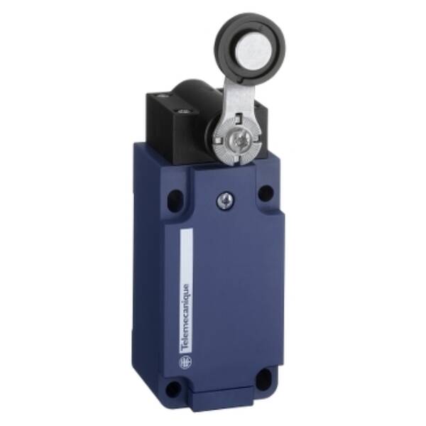 limit switch XCKS - thermoplastic roller lever - 1NC+1NO - snap action - Pg13 - Telemecanique Sensors - XCKS131