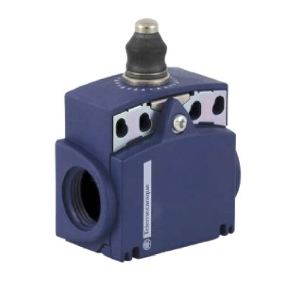 limit switch XCKT - metal end plunger with nitrile boot - 1NC+1NO - snap - Pg11 - Telemecanique Sensors - XCKT2111G11