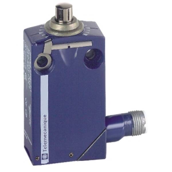 limit switch XCMD - metal end plunger - 1NC+1NO - snap - M12 - Telemecanique Sensors - XCMD2110C12