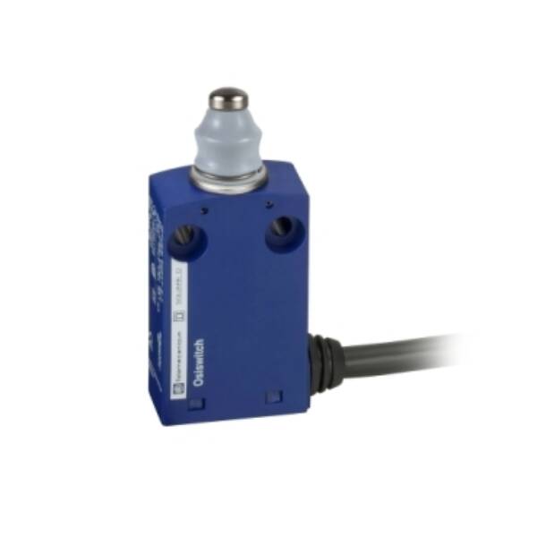 Limit switch, Limit switches XC Standard, XCMN, thermoplastic roller lever, 1NC+1 NO, snap, 1 m - Telemecanique Sensors - XCMN211AL1