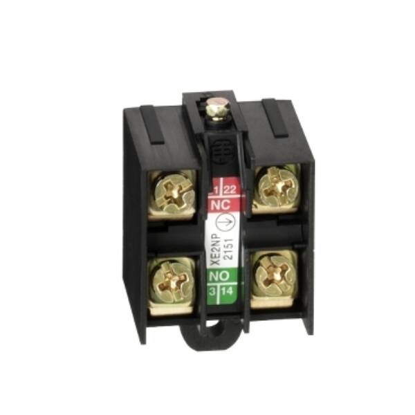 Limit switch contact block, Limit switches XC Standard, 1NC+1 NO, snap action - Telemecanique Sensors - XE2SP3258