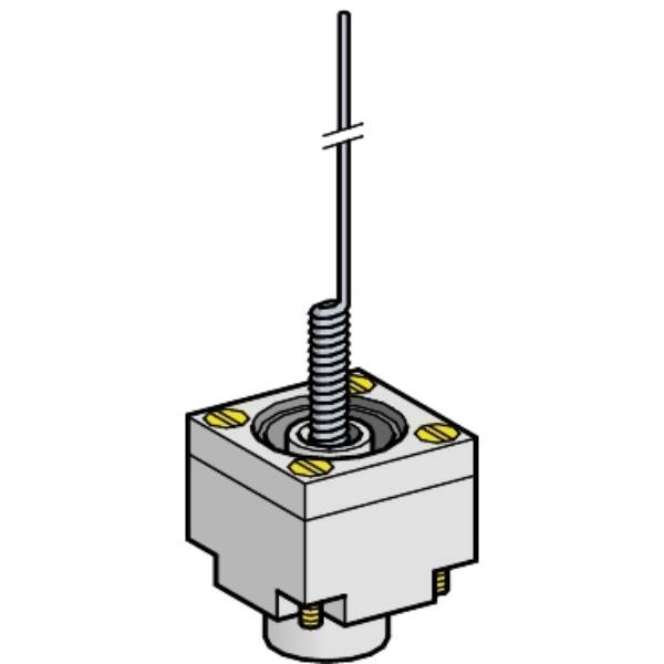 limit switch head ZCKE - cat's whisker - +120 °C - Telemecanique Sensors - ZCKE065