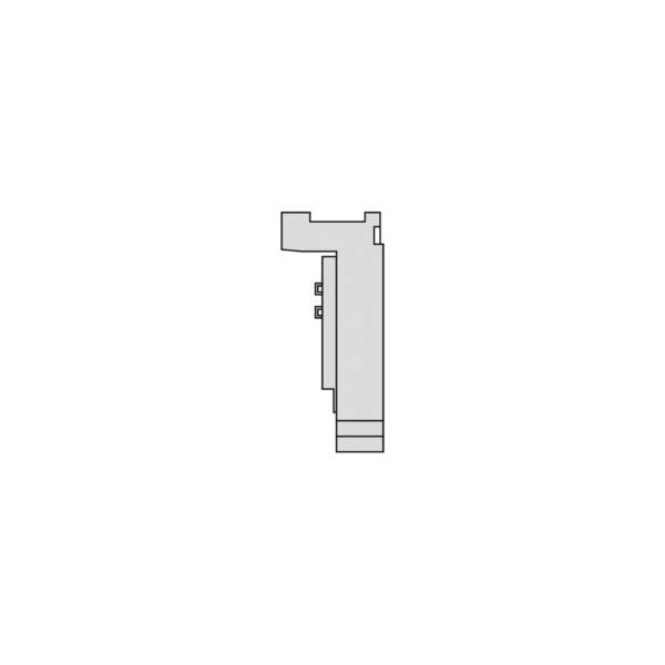 limit switch body part - plug-in - w/o display - 2C/O - snap - Telemecanique Sensors - ZCKJ02