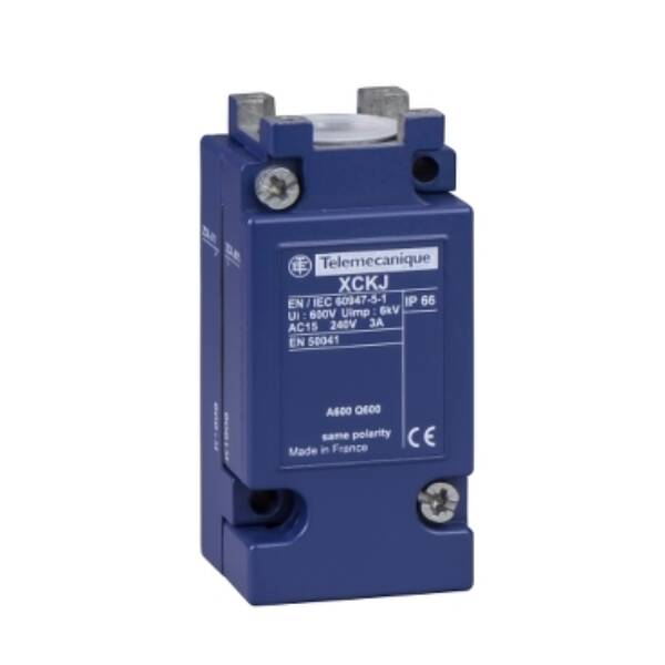 Limit switch body, Limit switches XC Standard, ZCKJ, plug in, w/o display, 1C/O, snap action, Pg13 - Telemecanique Sensors - ZCKJ115