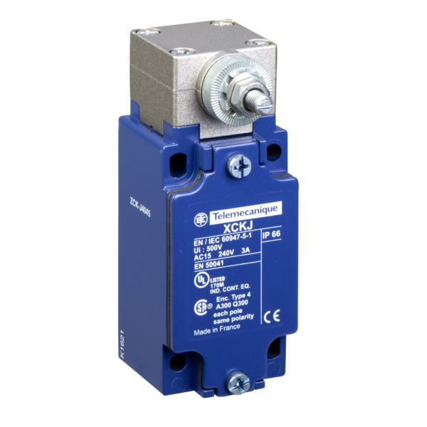 limit switch body ZCKJ - rotary head w/o lever - fixed - 2C/O - snap - Pg13 - Telemecanique Sensors - ZCKJ4045