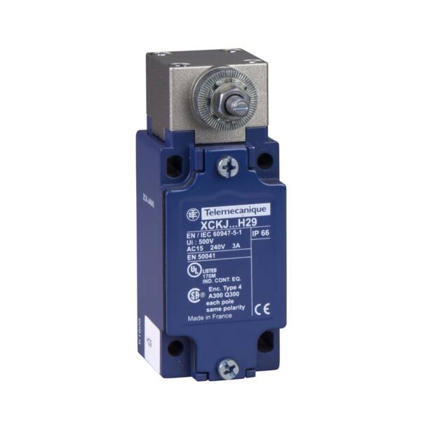 limit switch body ZCKJ - rotary head w/o lever - fixed - 2C/O - snap - M20 - Telemecanique Sensors - ZCKJ4045H29