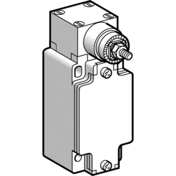 limit switch body ZCKJ - rotary head w/o lever - plug-in - 2C/O - snap - M20 - Telemecanique Sensors - ZCKJ4104H29