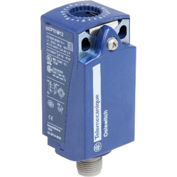 limit switch body ZCP - compact - 1NC+1NO - snap action - M12 4P - Telemecanique Sensors - ZCP21M12