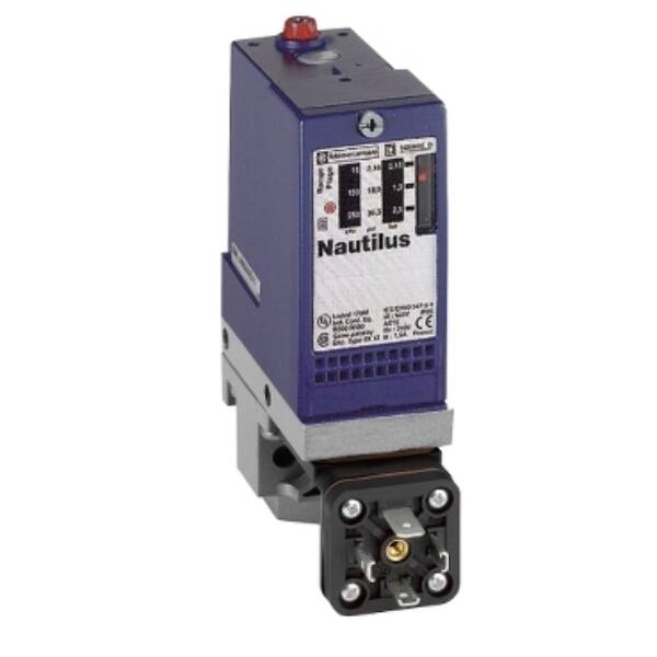 pressure switch XMLA 20 bar - fixed scale 1 threshold - 1 C/O - Telemecanique Sensors - XMLA020A2C11