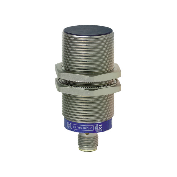 inductive sensor XS1 M30 - L72mm - brass - Sn10mm - 12..24VDC - M12 - Telemecanique Sensors - XS1M30KP340D