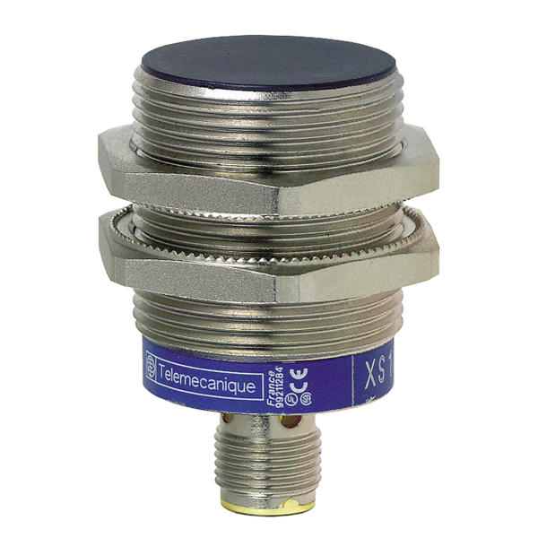 inductive sensor XS1 M30 - L55mm - brass - Sn20mm - 12..24VDC - M12 - Telemecanique Sensors - XS1N30PA349D