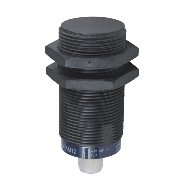 inductive sensor XS2 M30 - L70mm - PPS - Sn22mm - 24..240VAC/DC - 1/2" - Telemecanique Sensors - XS230AAMAU20