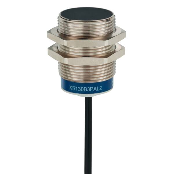 inductive sensor XS5 M30 - L62mm - brass - Sn10mm - 12..48VDC - cable 5m - Telemecanique Sensors - XS530B1DAL5TF