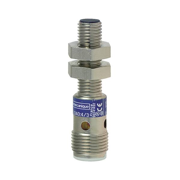 inductive sensor XS6 M8 - L62mm - stainless - Sn2.5mm - 12..48VDC - M12 - Telemecanique Sensors - XS608B1NAM12