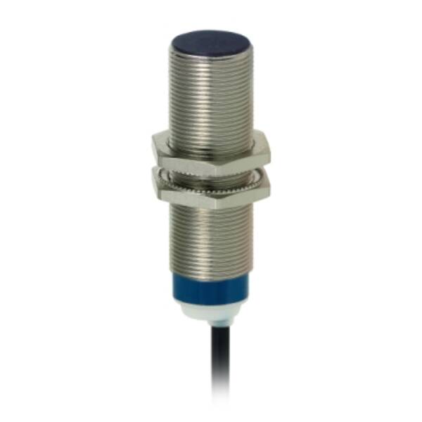 inductive sensor XS6 M18 - L62mm - brass - Sn8mm - 24..240VAC/DC - cable 2m - Telemecanique Sensors - XS618B1MAL2