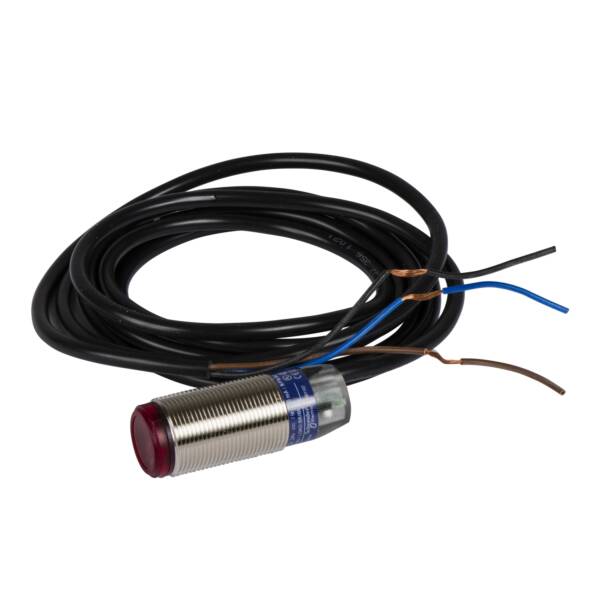 photo-electric sensor - XUB - multi - Sn 0..20m - 12..24VDC - cable 2m - Telemecanique Sensors - XUB0BNSNL2