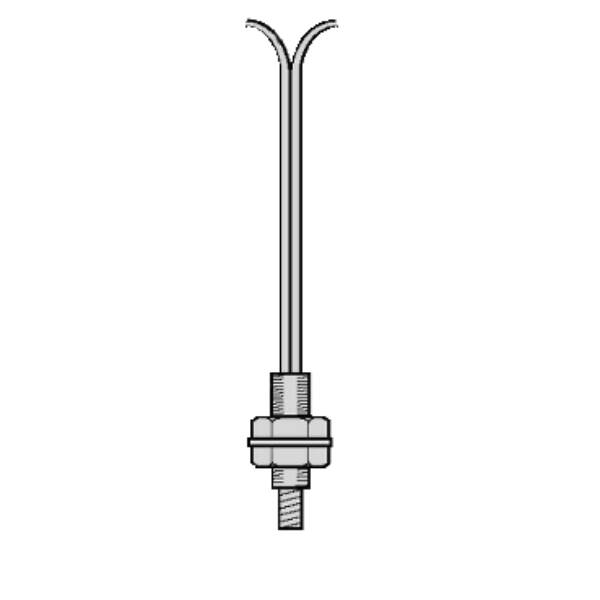 plastic fibre optic for sensor - diffuse - positioning - standard - 2m - Sn60mm - Telemecanique Sensors - XUFN05323