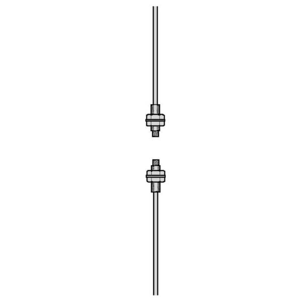 plastic fibre optic for sensor - thru-beam - general use - std. - 10m - Sn200mm - Telemecanique Sensors - XUFN12301L10