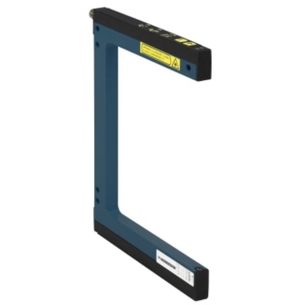 photo-electric sensor - XUY - fork - laser - teach - 120X95mm - 12..24VDC - M8 - Telemecanique Sensors - XUYFALNEP100120