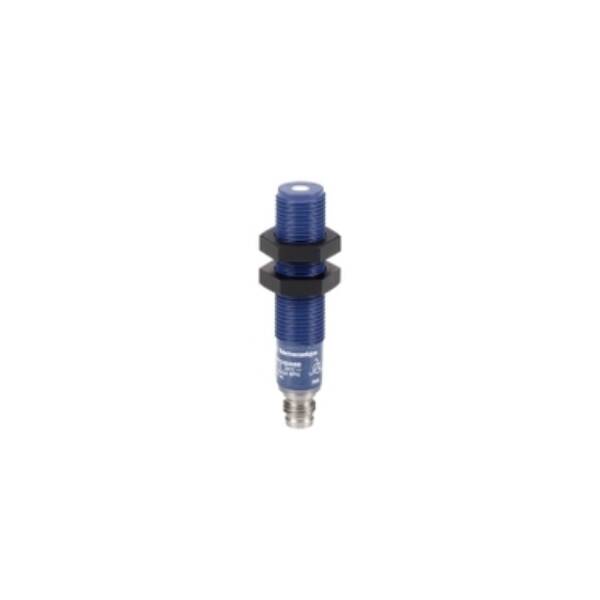 ultrasonic sensor cylindrical M12 - receiver - Sn 0.2 m - 2NO - M8 connector - Telemecanique Sensors - XXR12A8KAM8