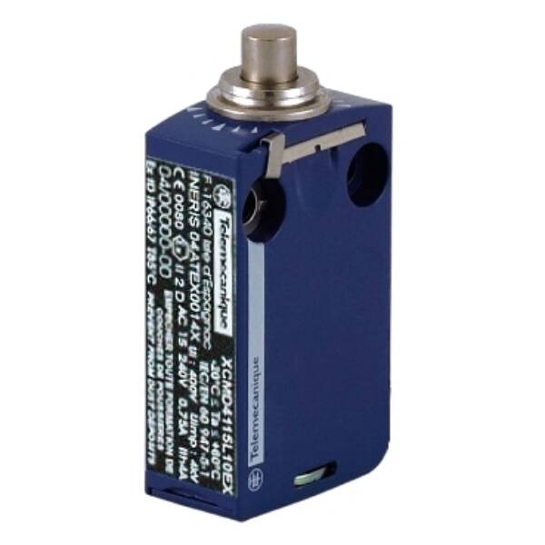 Limit switch, Limit switches XC Standard, XCMD, plunger, 2NC + 2 NO, ATEX/IECEx - Telemecanique Sensors - XCMD4110L5EX