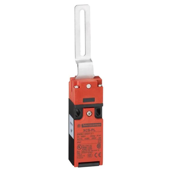 safety switch XCSPL - elbowed flush lever - centred - 2NC -Pg11 - Telemecanique Sensors - XCSPL781