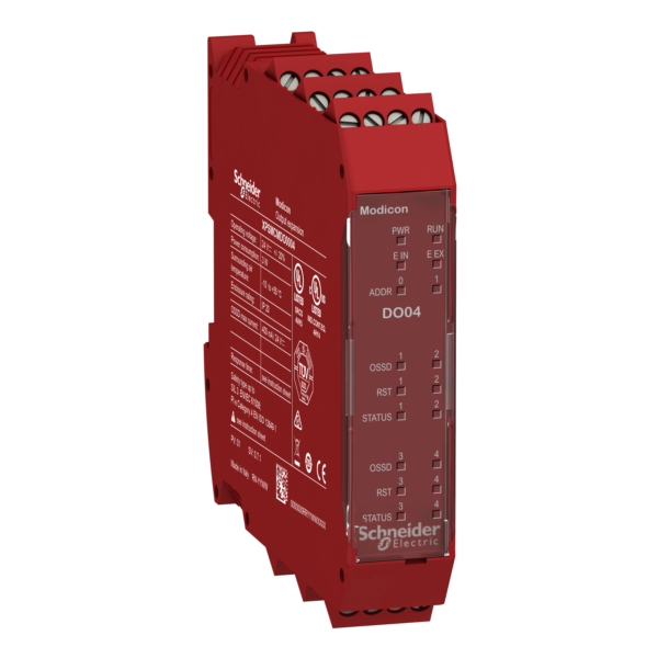 4 Digital output pairs expansion modules with screw term - Schneider Electric - XPSMCMDO0004