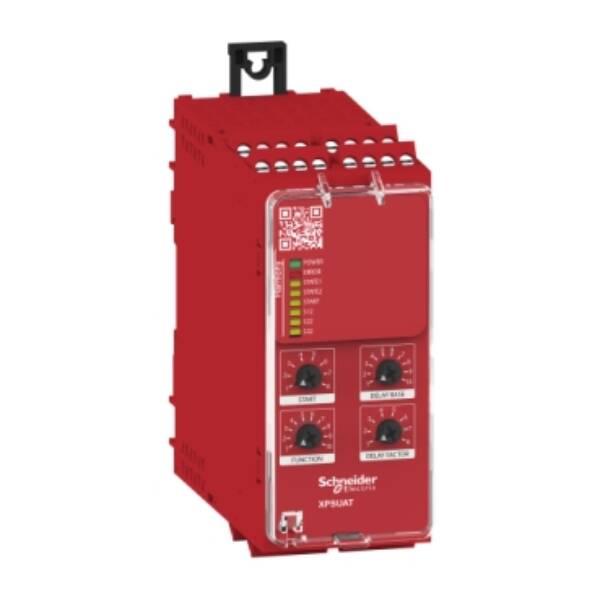 Preventa module Cat.4 features XPSUAK + delayed outputs 48-240vac/dc screw - Schneider Electric - XPSUAT33A3AP