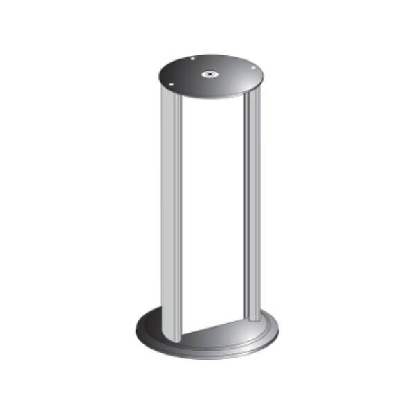 Column with mirror 1700 mm for safety light curtains - Hp = 1360 mm - Telemecanique Sensors - XUSZMF172