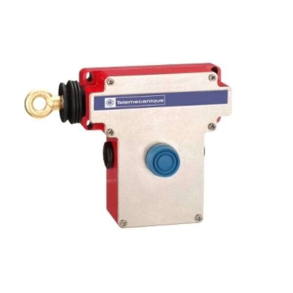 simple stop rope pull switch - reset by flush push-button - Telemecanique Sensors - XY2CE5A270