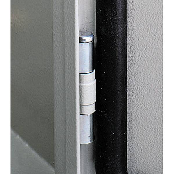 Door hinges for Spacial S3D encl. Set of 1 hinge, supplied with fixings. - Schneider Electric - NSYAEDH120S3D