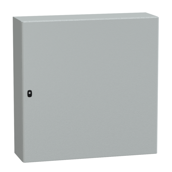 Spacial S3D plain door w/o mount.plate. H1000xW1000xD300 IP66 IK10 RAL7035. - Schneider Electric - NSYS3D101030