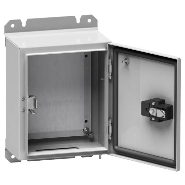 Spacial S3D seismic plain door with mount.plate - H800xW600xD300 - IP65 - IK10 - Schneider Electric - NSYS3D6G8630P