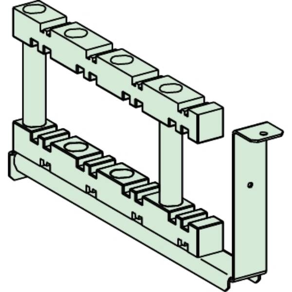 Horizontal bar support up to 3200 A 800 mm - Schneider Electric - NSYBHS800