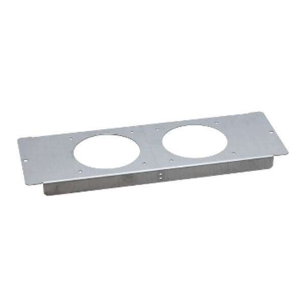 Actassi - ventilation plate with 2 cut-outs without fan - Schneider Electric - NSYECVT2440