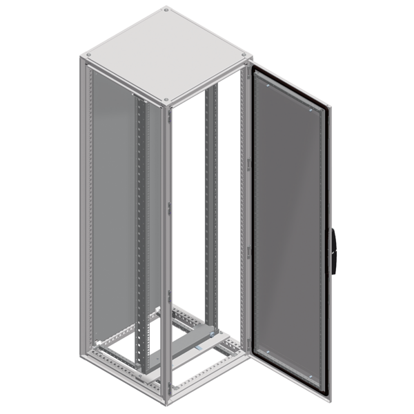 Spacial SF/SM 19" swing rack - 1400x600 mm - 27 modules - Schneider Electric - NSYRSW627