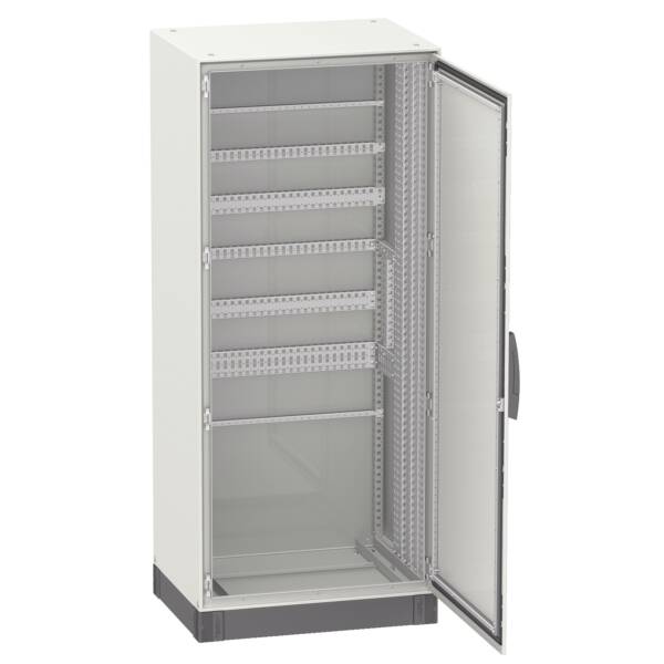 Spacial SM compact enclosure with mounting plate - 1600x1000x300 mm - Schneider Electric - NSYSM1610302DP