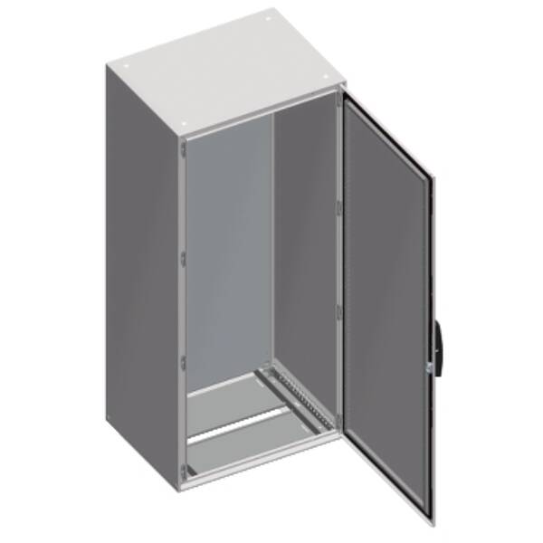 Spacial SM compact enclosure with mounting plate - 2000x800x500 mm - Schneider Electric - NSYSM20850P