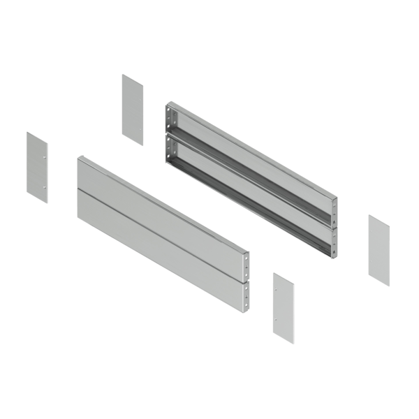 Spacial -side plinth - H200 D500 stainless steel 304L - Schneider Electric - NSYSPSX5200