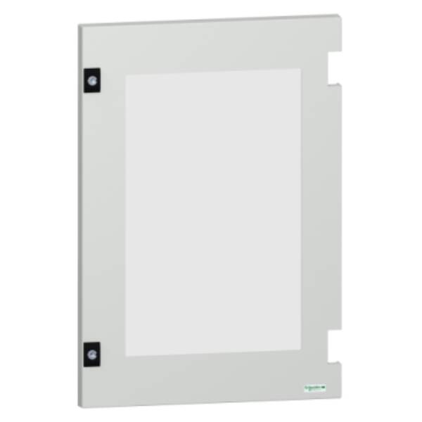 Glazed door for PLM64T wihtout locking - Schneider Electric - NSYDPLM64TG