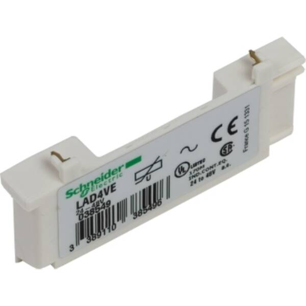 TeSys D - suppressor module - varistor - 50...127 V AC - Schneider Electric - LAD4VG