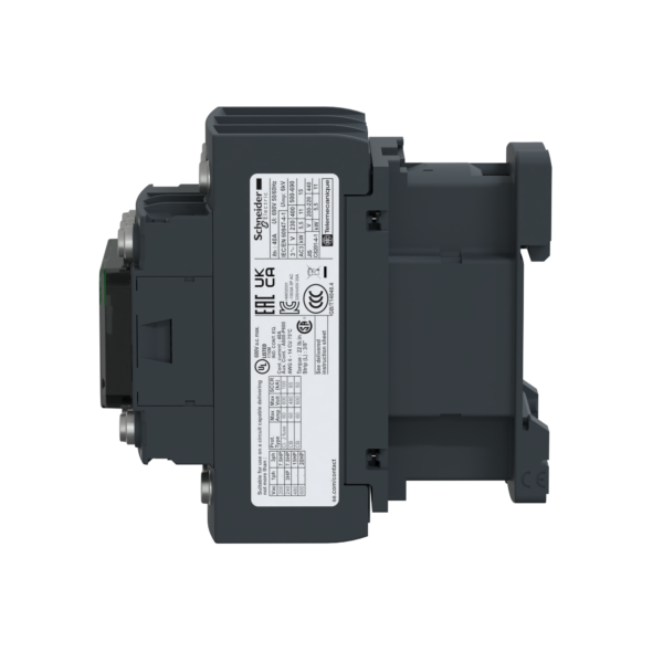 TeSys D contactor - 3P(3 NO) - AC-3 - <= 440 V 25 A - 24 V AC coil - Schneider Electric - LC1D256B7