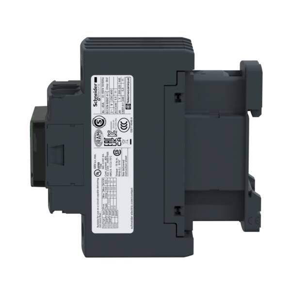 TeSys D contactor - 4P(2 NO + 2 NC) - AC-1 - <= 440 V 40 A - 125 V DC coil - Schneider Electric - LC1D258GD