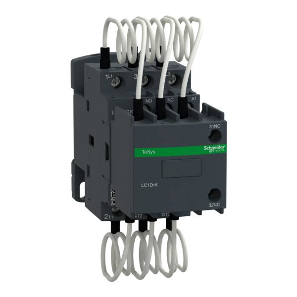 Capacitor contactor, TeSys D, 16.7 kVAR at 400 V/50 Hz, coil 110 V AC 50/60 Hz - Schneider Electric - LC1DGKF7